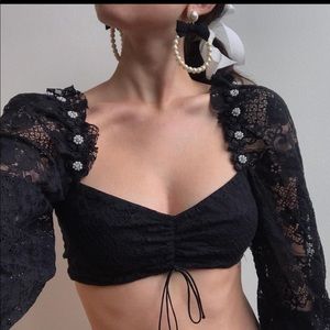 RARE-NWT For Love and Lemons Lafayette Set- Small